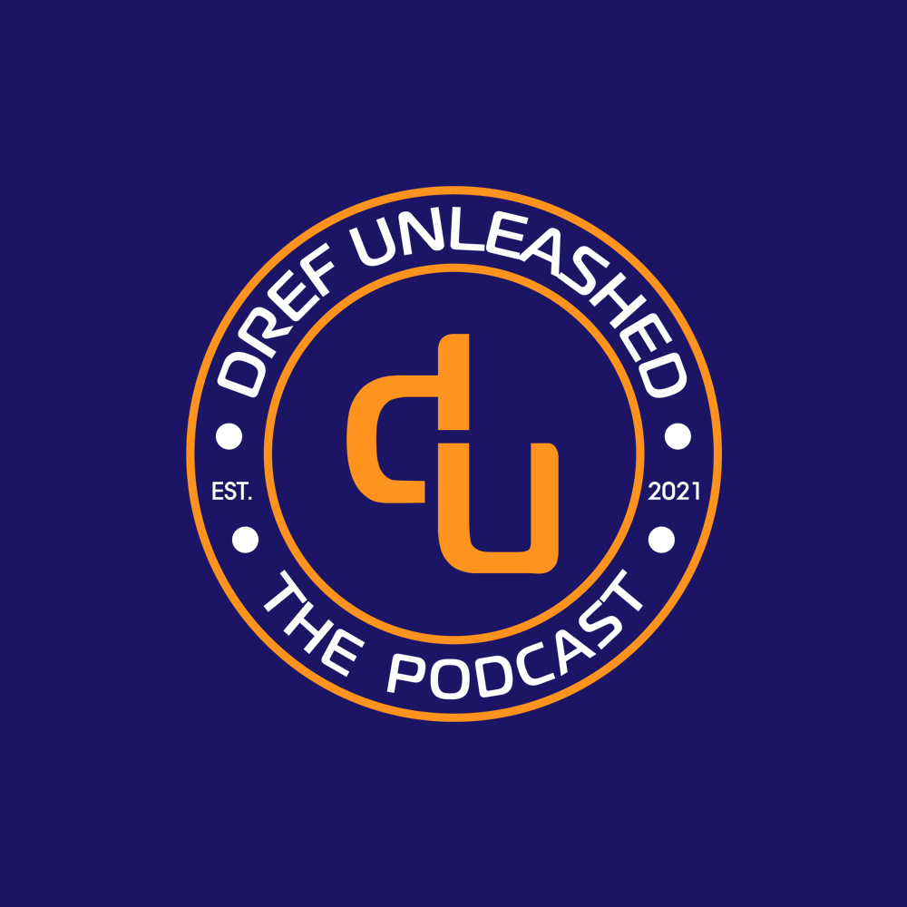 Dref Unleashed The Podcast Logo